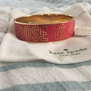 kate spade A Rose is a Rose Bangle